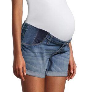 Maternity Women's Shorts with Side Panel